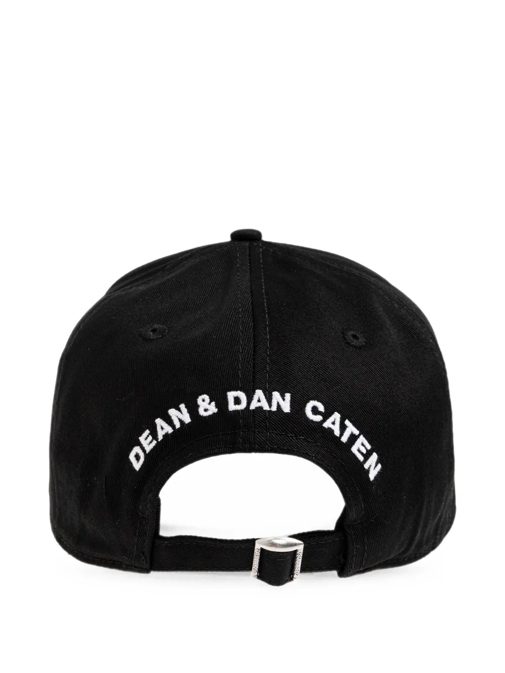 DSQUARED2 Honkbalpet met logopatch Zwart