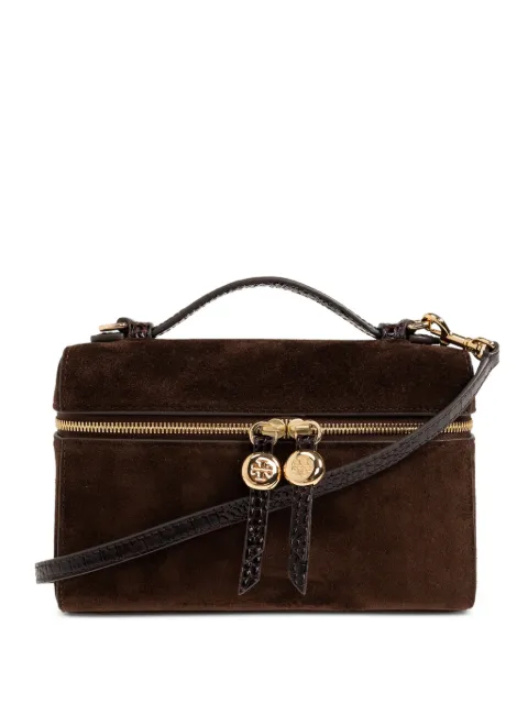 Tory Burch Romy suede slim top handle bag