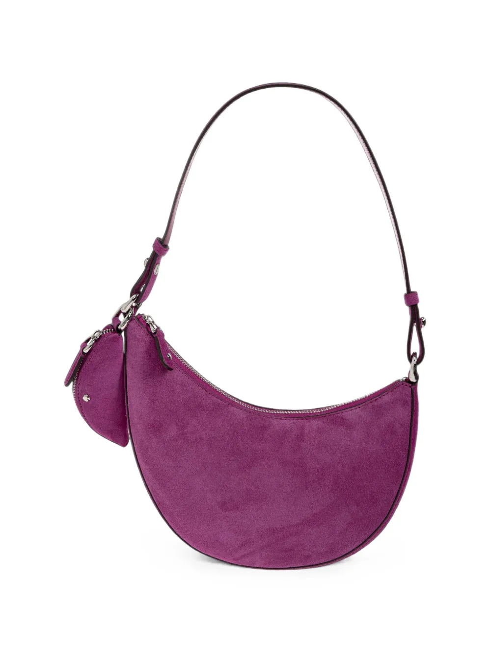 Kate Spade Duo Mini suede shoulder bag - Violett