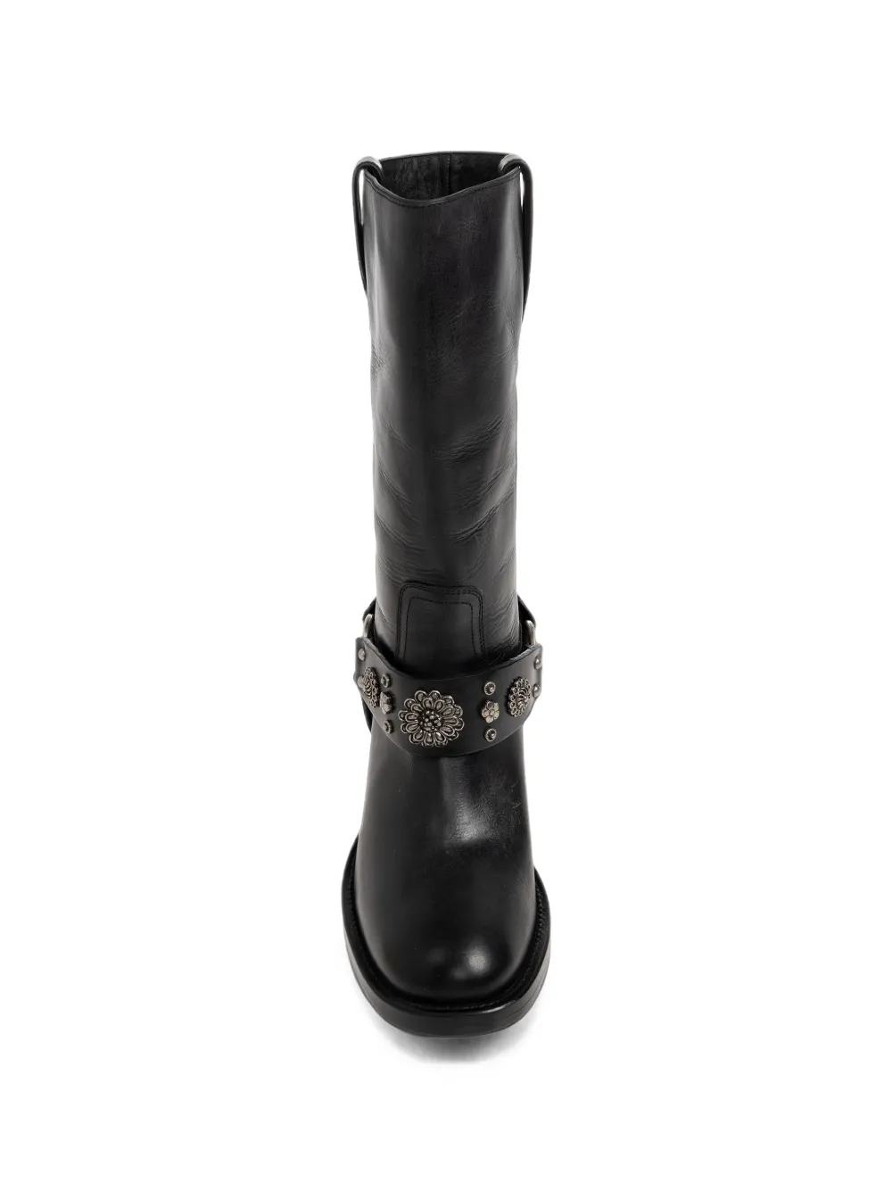 Chloé Dakota leather biker boots Zwart