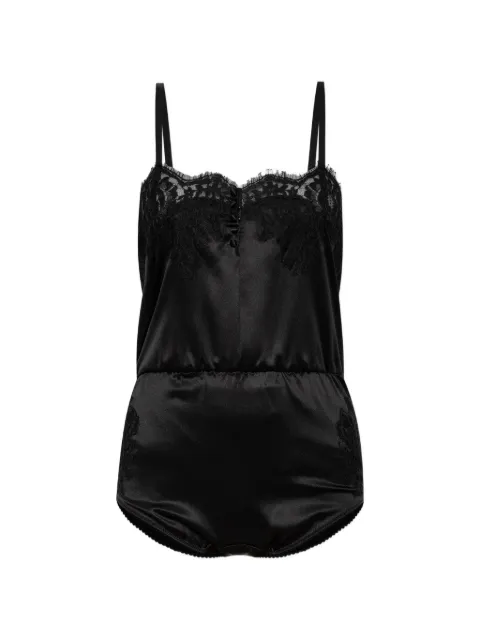 Dolce & Gabbana lace-trim bodysuit