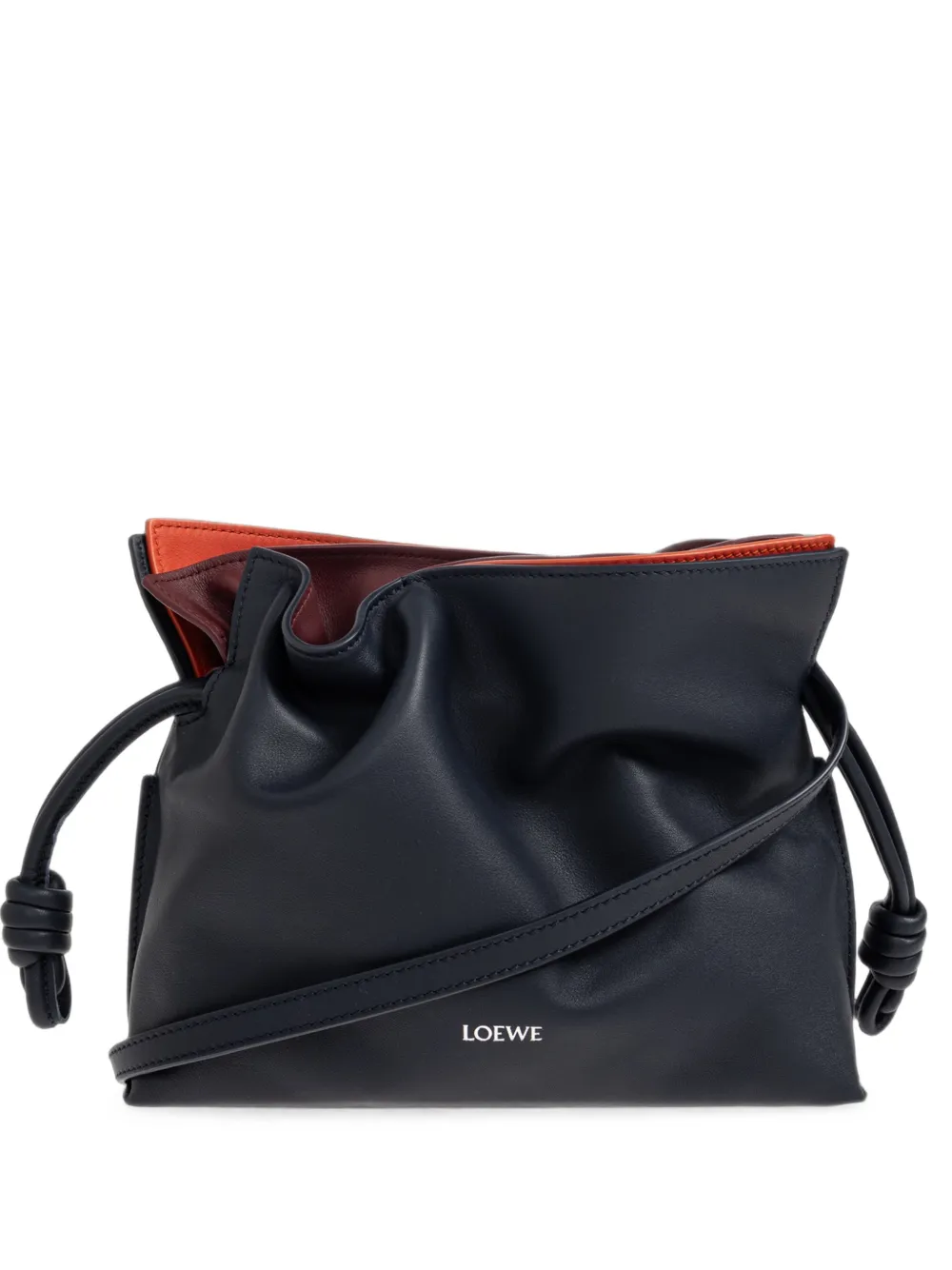 LOEWE mini sac à bandoulière Flamenco en cuir - Bleu