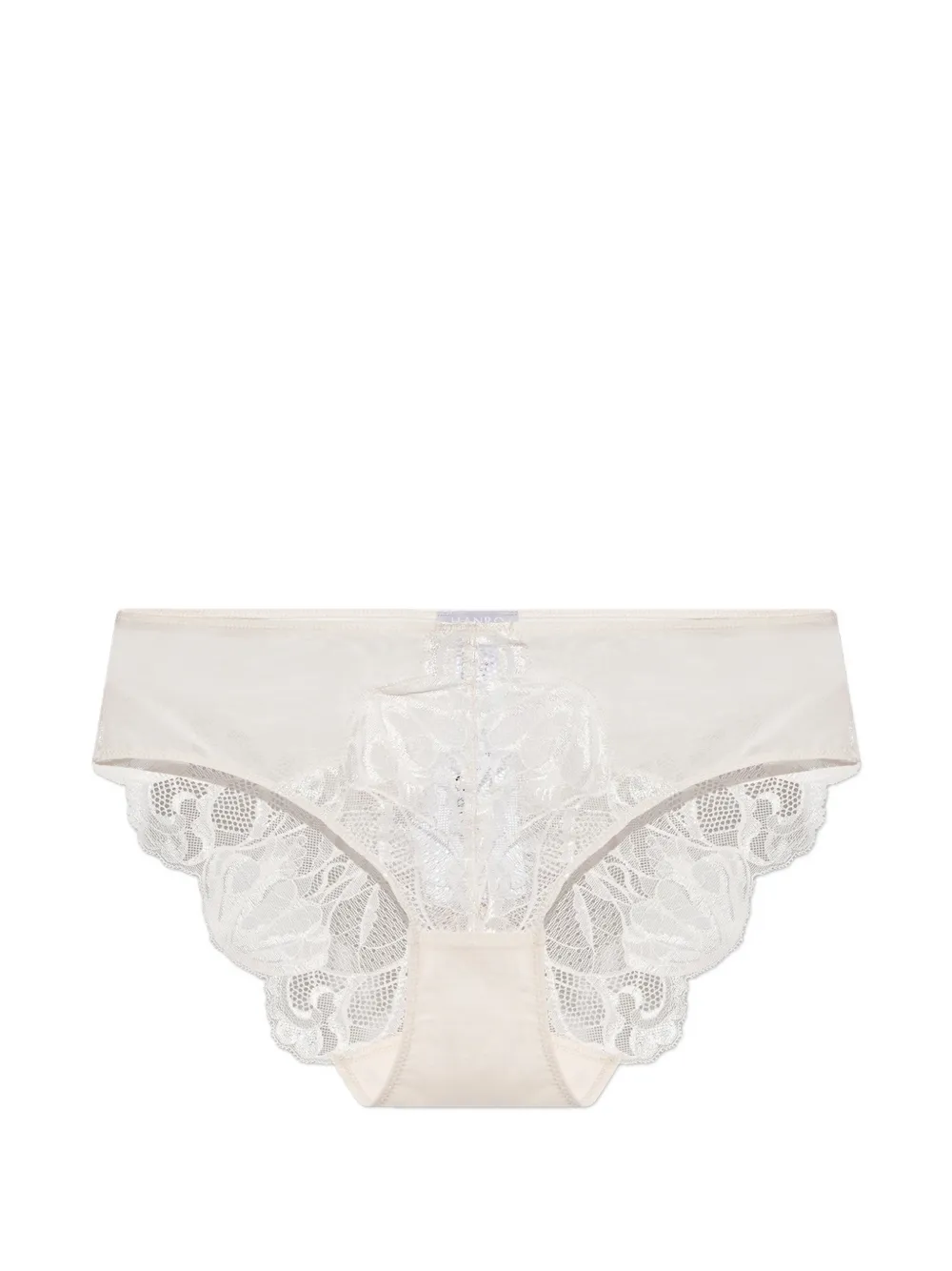 Hanro Lysia lace-trim briefs - Toni neutri