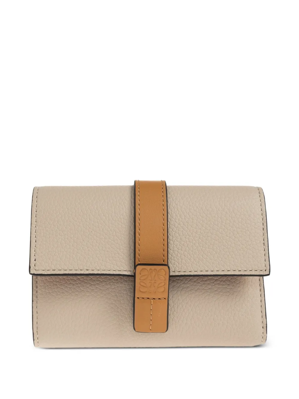 LOEWE pebbled leather wallet - Toni neutri
