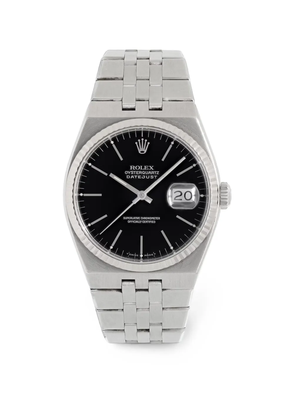 Rolex Oysterquartz Datejust 36mm watch - Schwarz