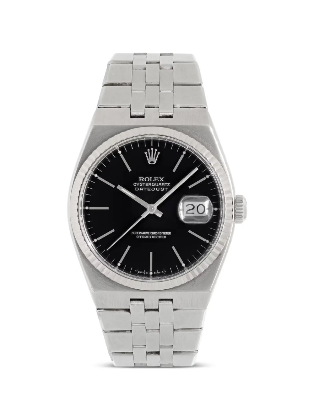 Rolex Oysterquartz Datejust 36mm watch - Nero
