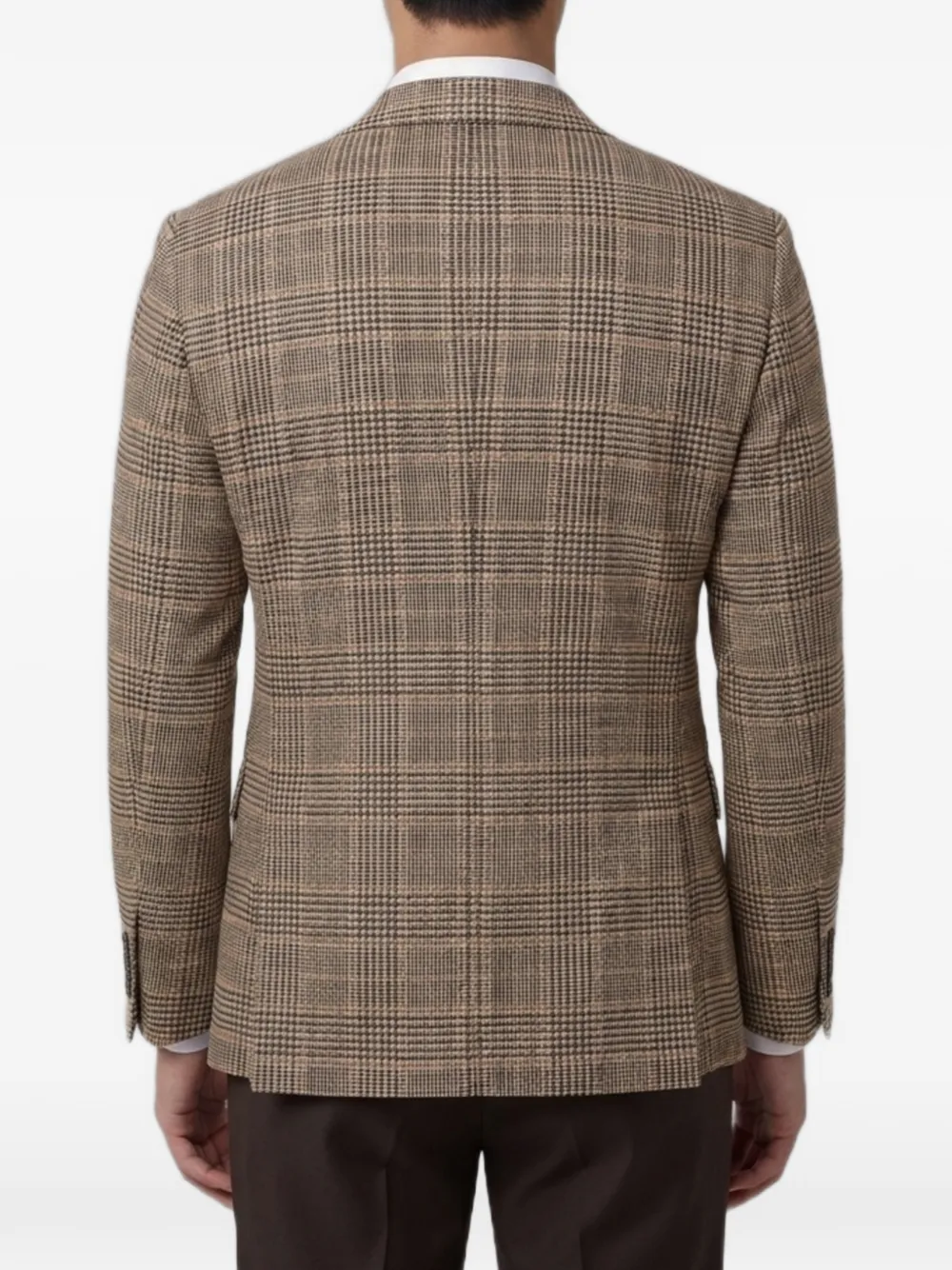 Lardini Blazer met enkele rij knopen Bruin