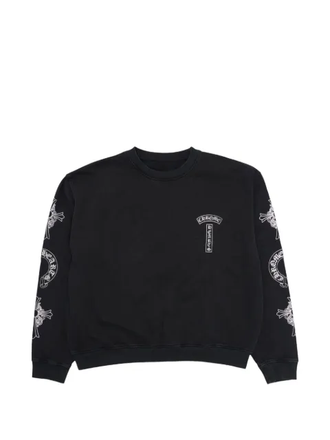 Chrome Hearts logo-print sweatshirt