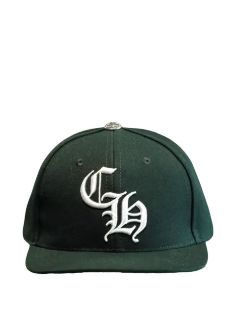 Chrome Hearts embroidered logo baseball hat