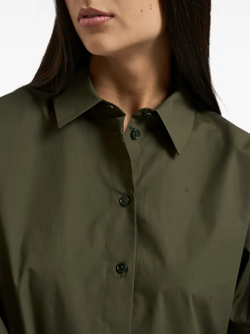 Patrizia Pepe Button-up blouse Groen