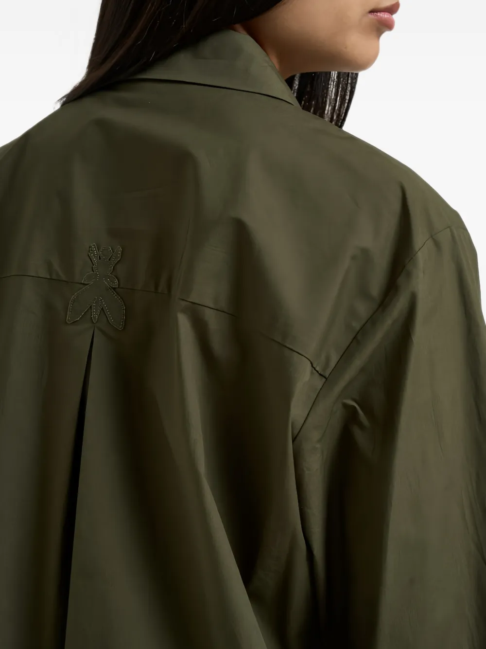 Patrizia Pepe Button-up blouse Groen