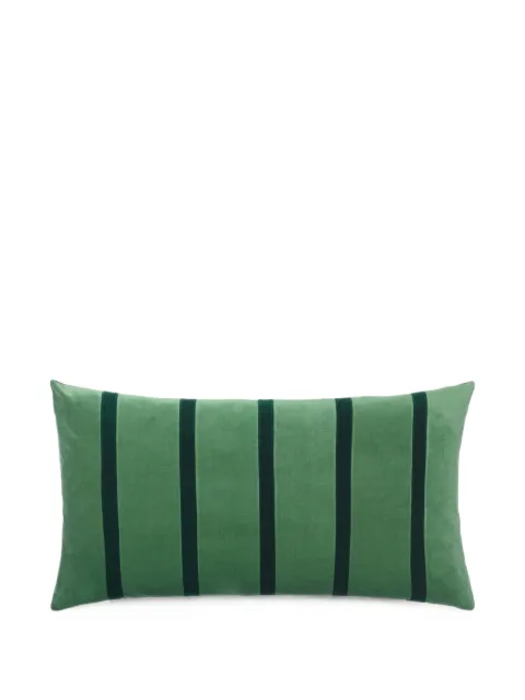 Christina Lundsteen Pippa striped velvet cushion