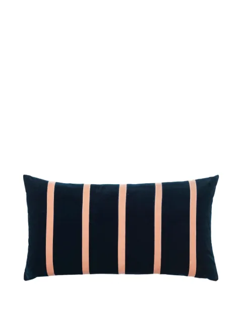 Christina Lundsteen Pippa striped velvet cushion