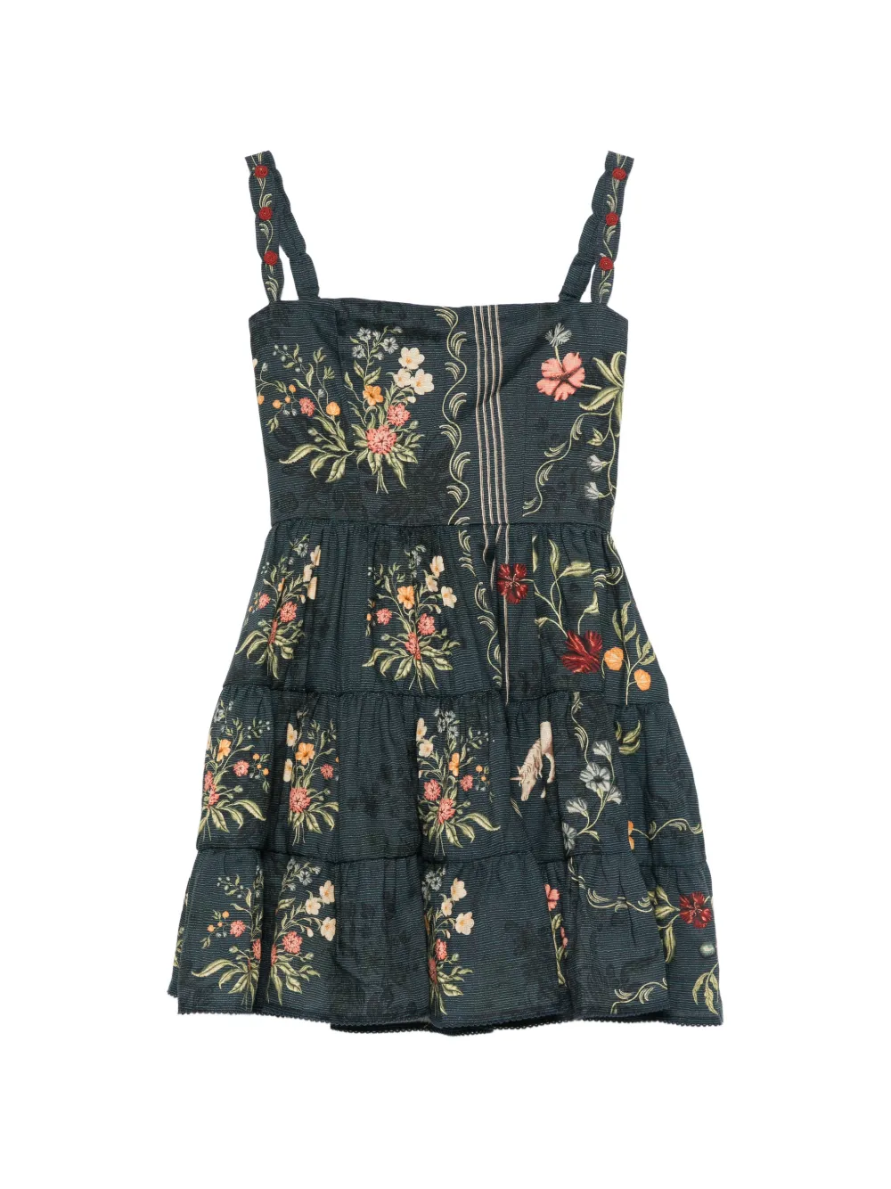 Agua By Agua Bendita Lima mini dress - Verde