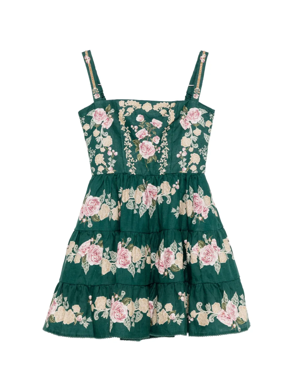 Agua By Agua Bendita Lima mini dress - Green