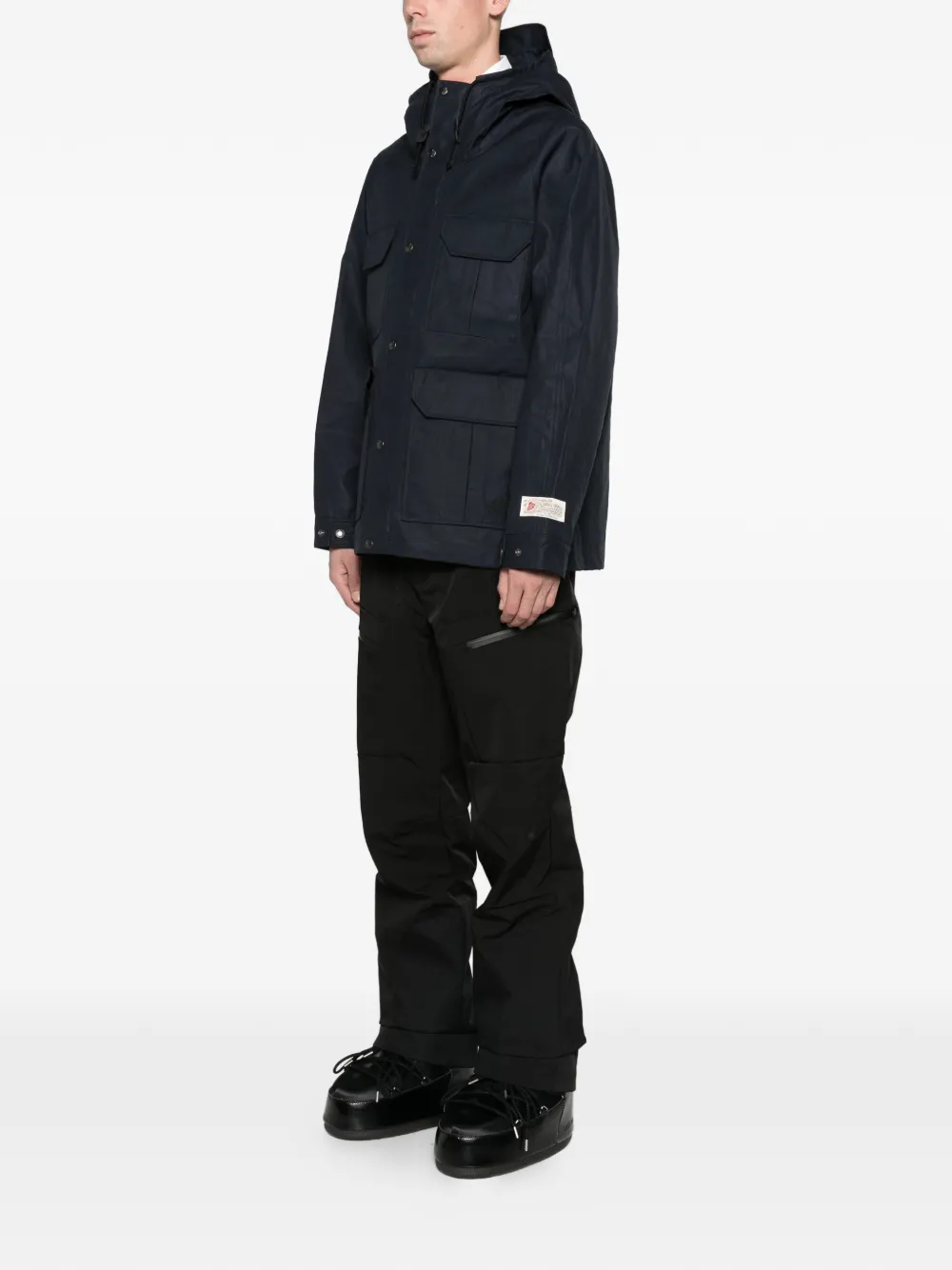 The North Face British Millerain Redbox 76 mountain parka Blauw