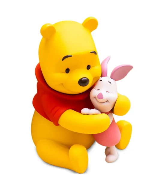 LEBLON DELIENNE Winnie the Pooh & Piglet sculpture figurine