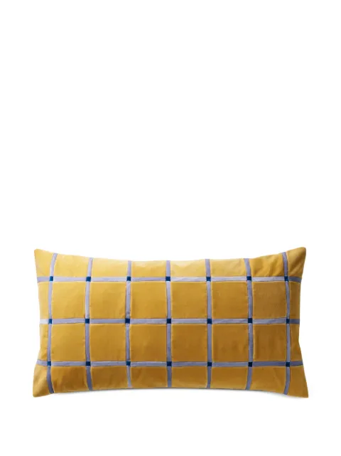 Christina Lundsteen Athena checked cushion