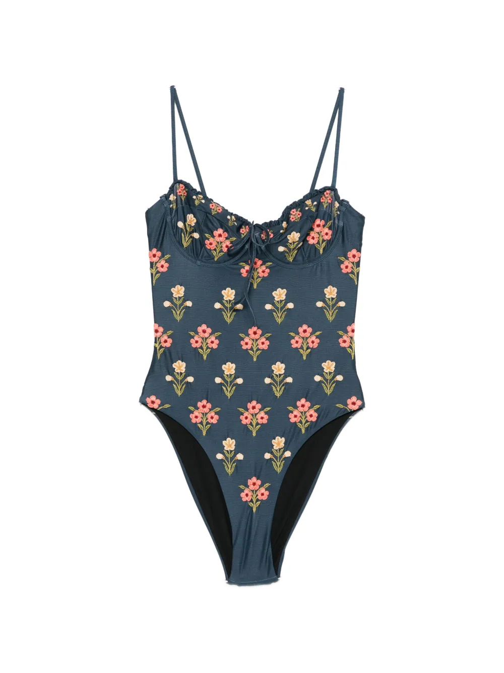Agua By Agua Bendita Ebano one piece swimsuit - Blu
