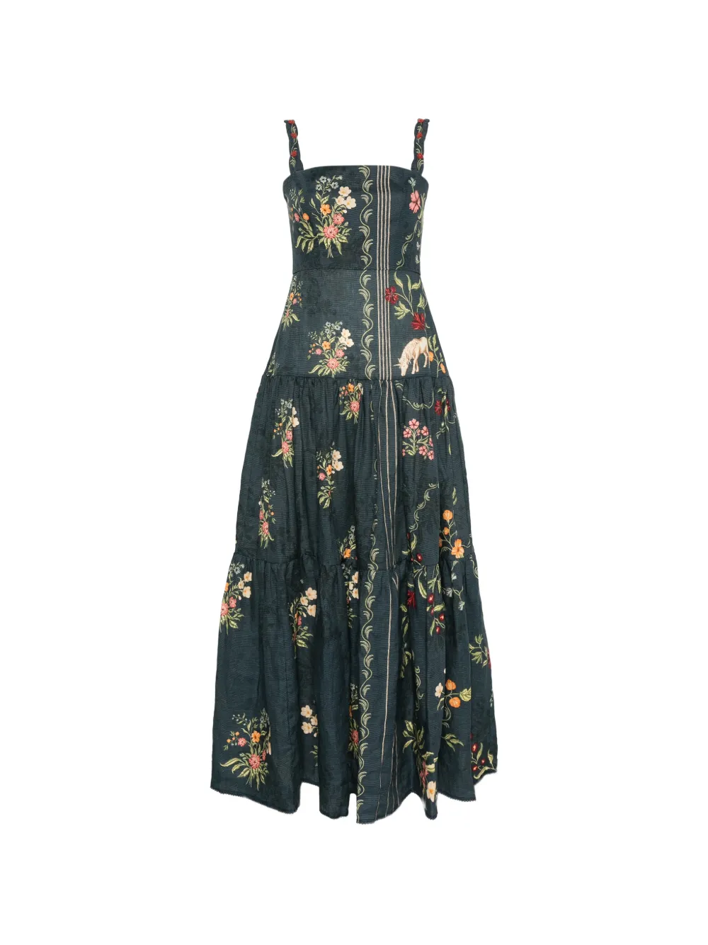 Agua By Agua Bendita Lima maxi dress - Green
