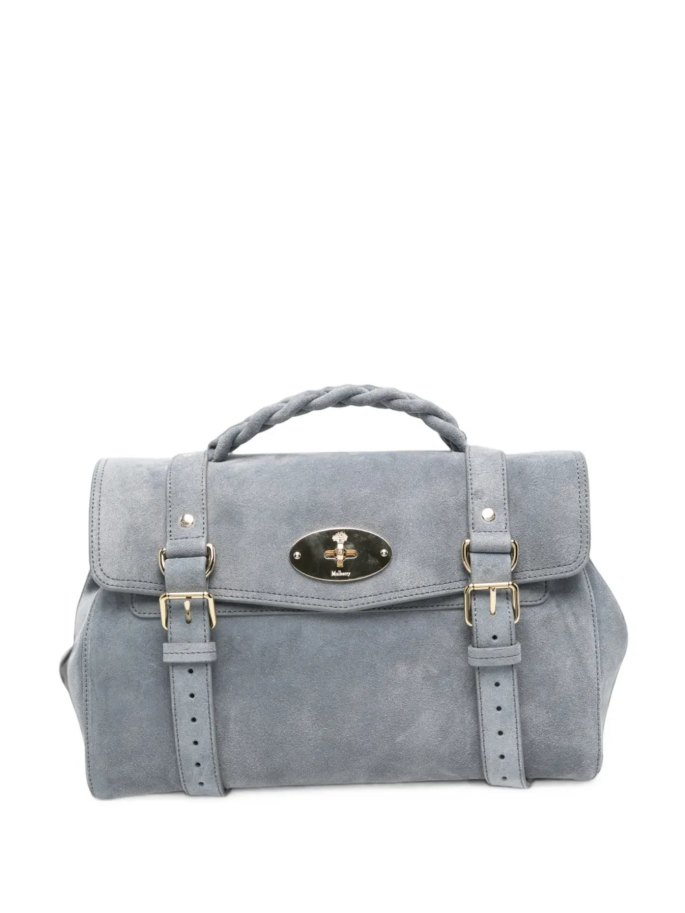 Mulberry Alexa suede shoulder bag - Grigio