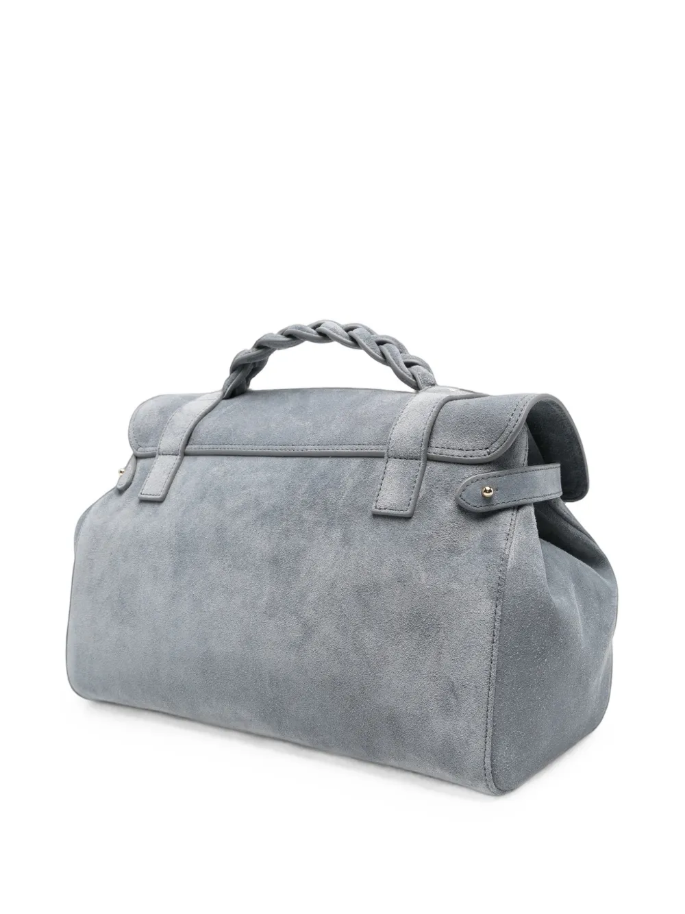 Mulberry Alexa gevlochten shopper Grijs