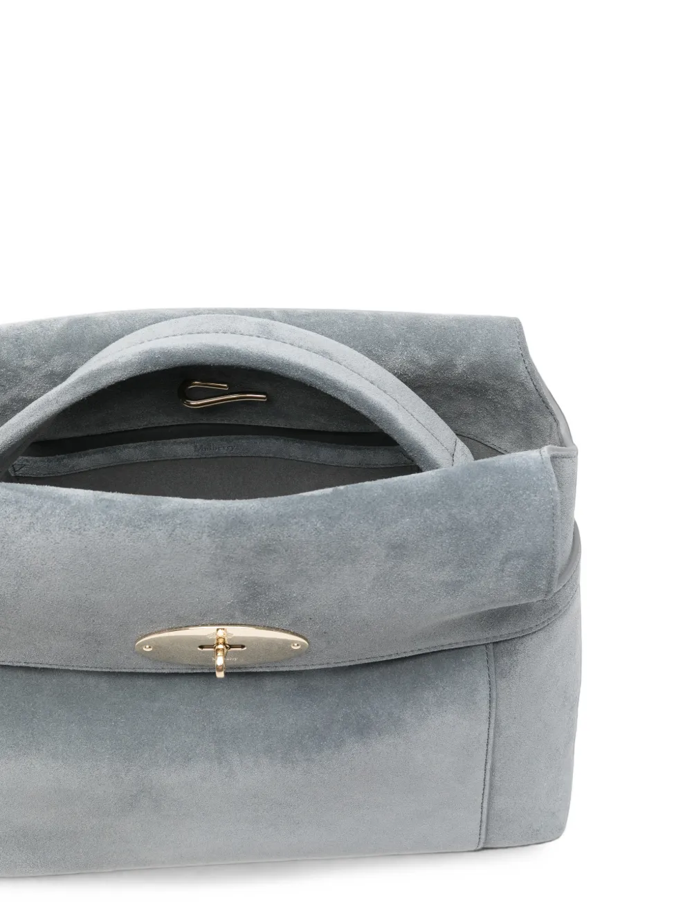 Mulberry Stevie suède shopper Grijs