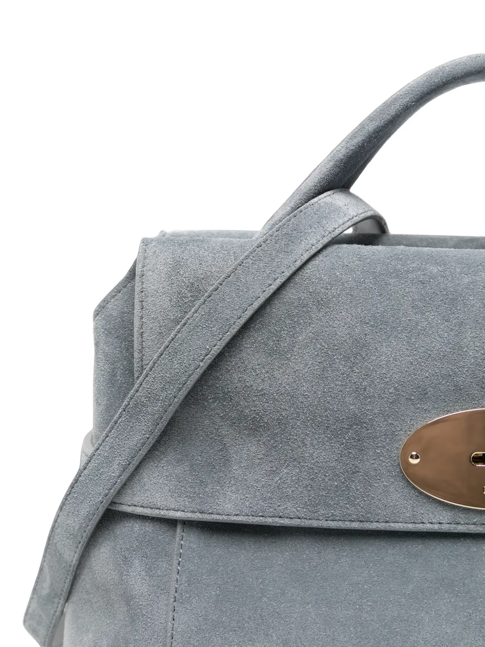 Mulberry Stevie suède shopper Grijs