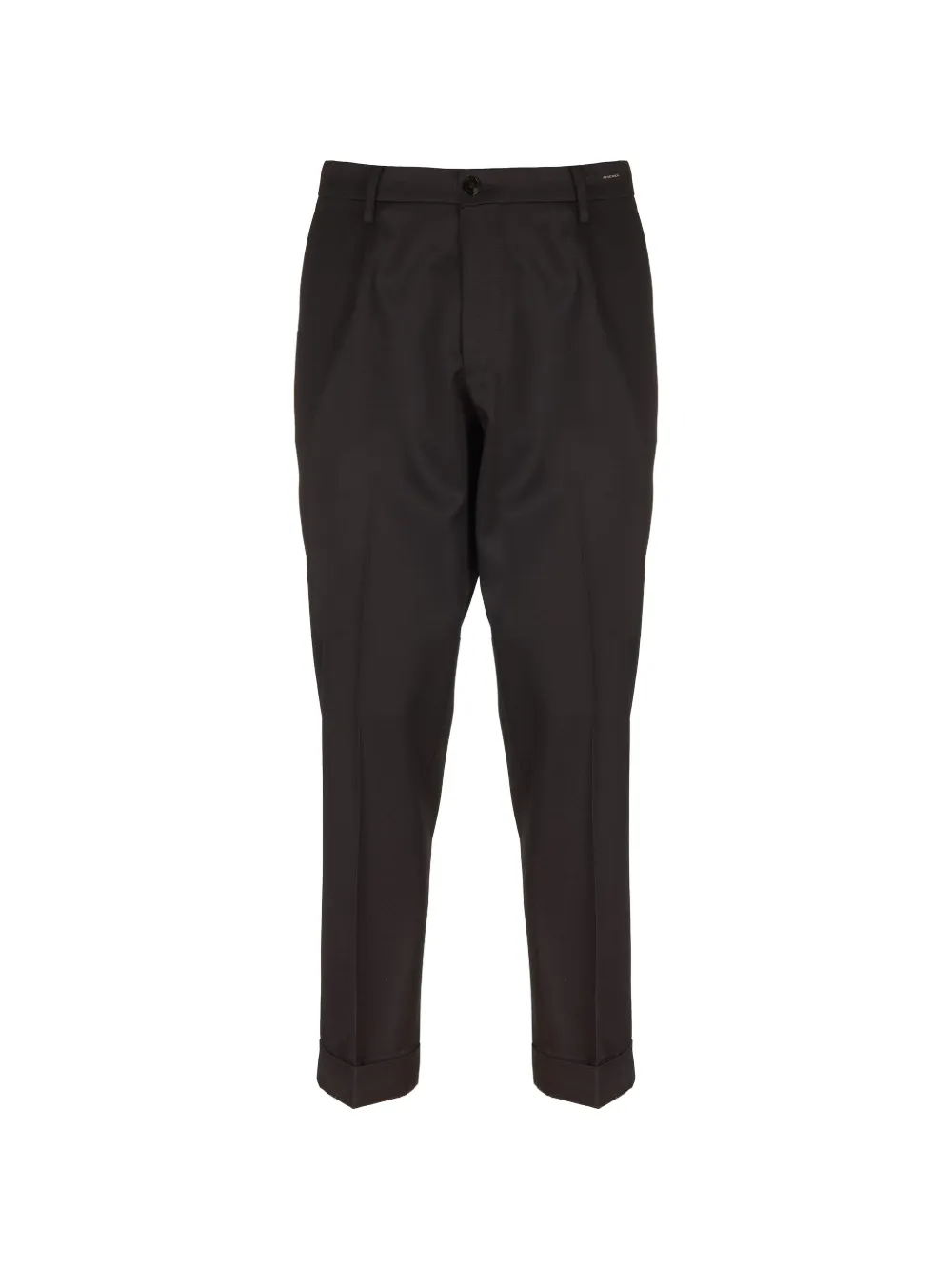michael coal pleated turn-up trousers - Nero