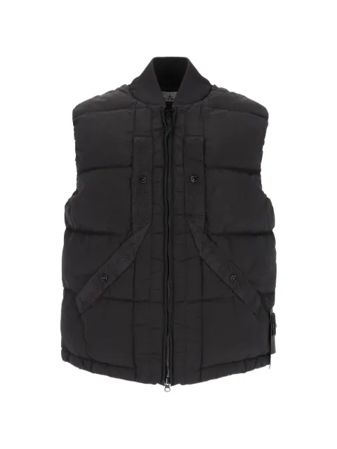 Stone Island chaleco acolchado G100008 de nylon metalizado en ECONYL®
