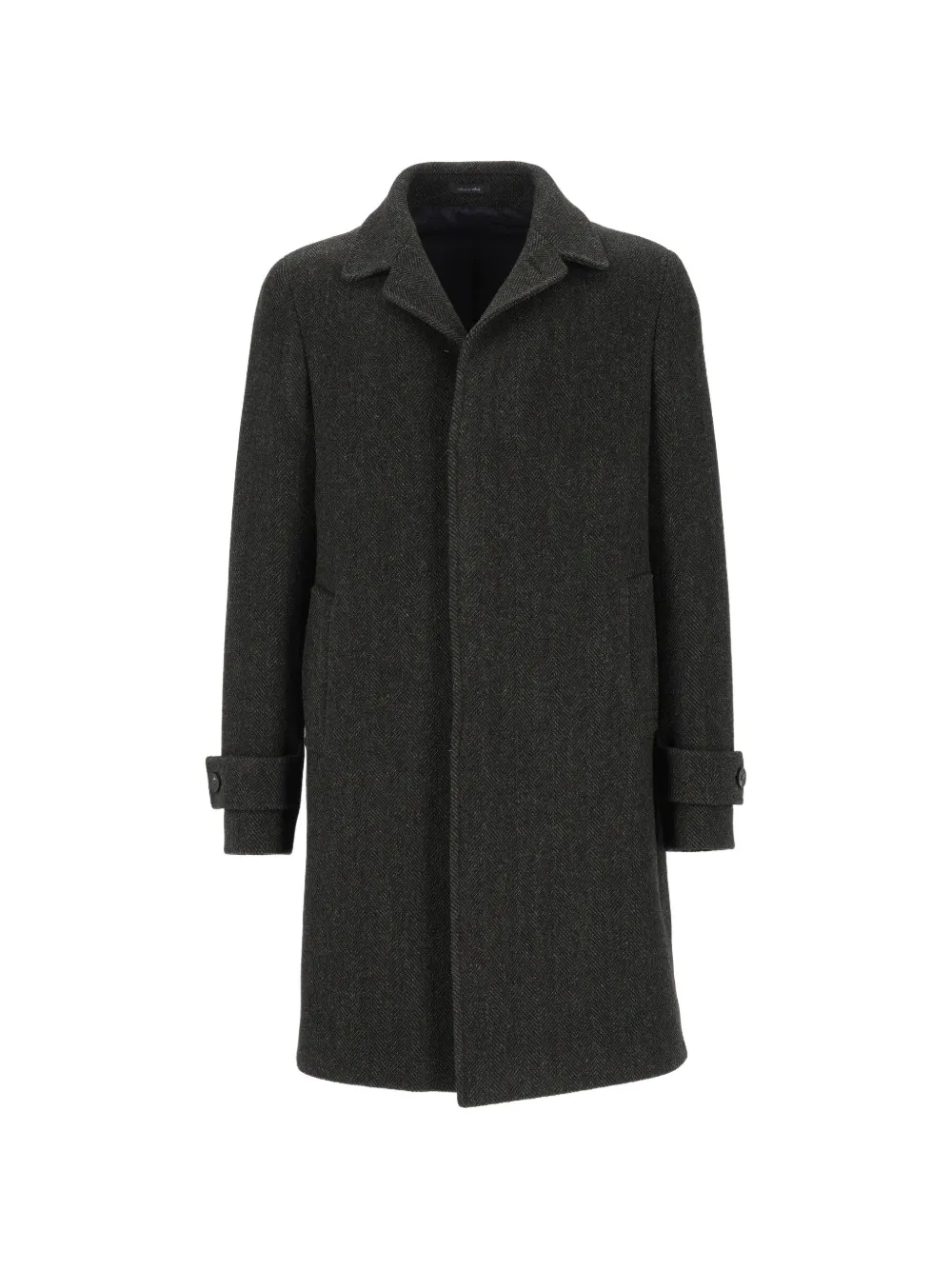 Al Duca D’Aosta 1902 Cappotto Duke in lana pied-de-poule - Verde