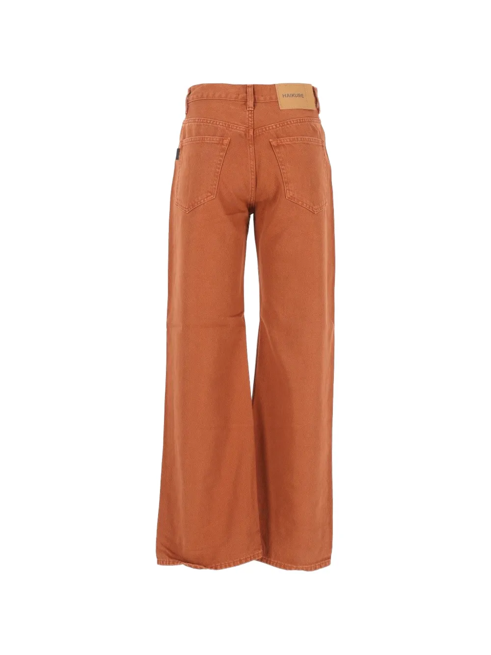 Haikure Winny jeans met wijde pijpen Bruin