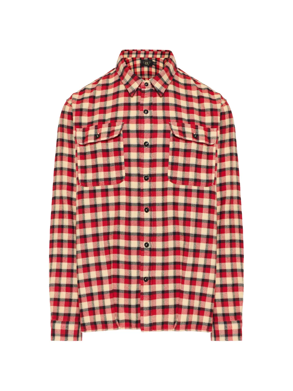 Ralph Lauren RRL Geruit flanellen overhemd Rood