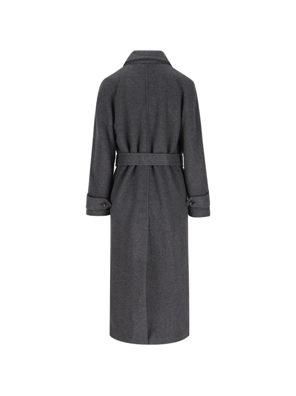 Max Mara Jas met ceintuur Grijs