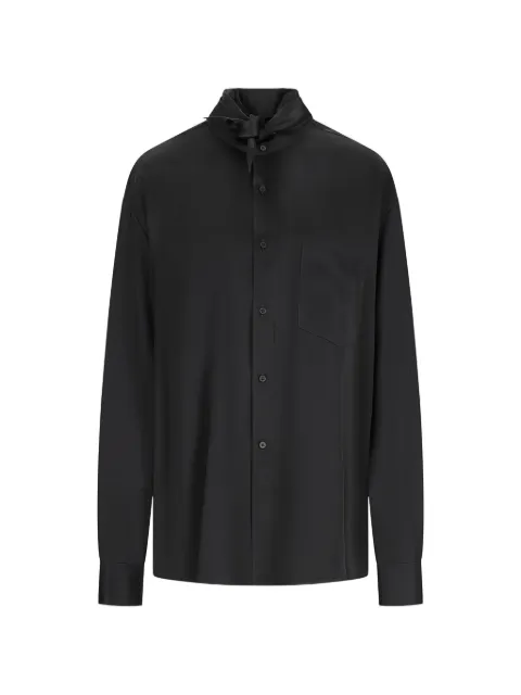 DARKPARK camisa Meg con fular removible