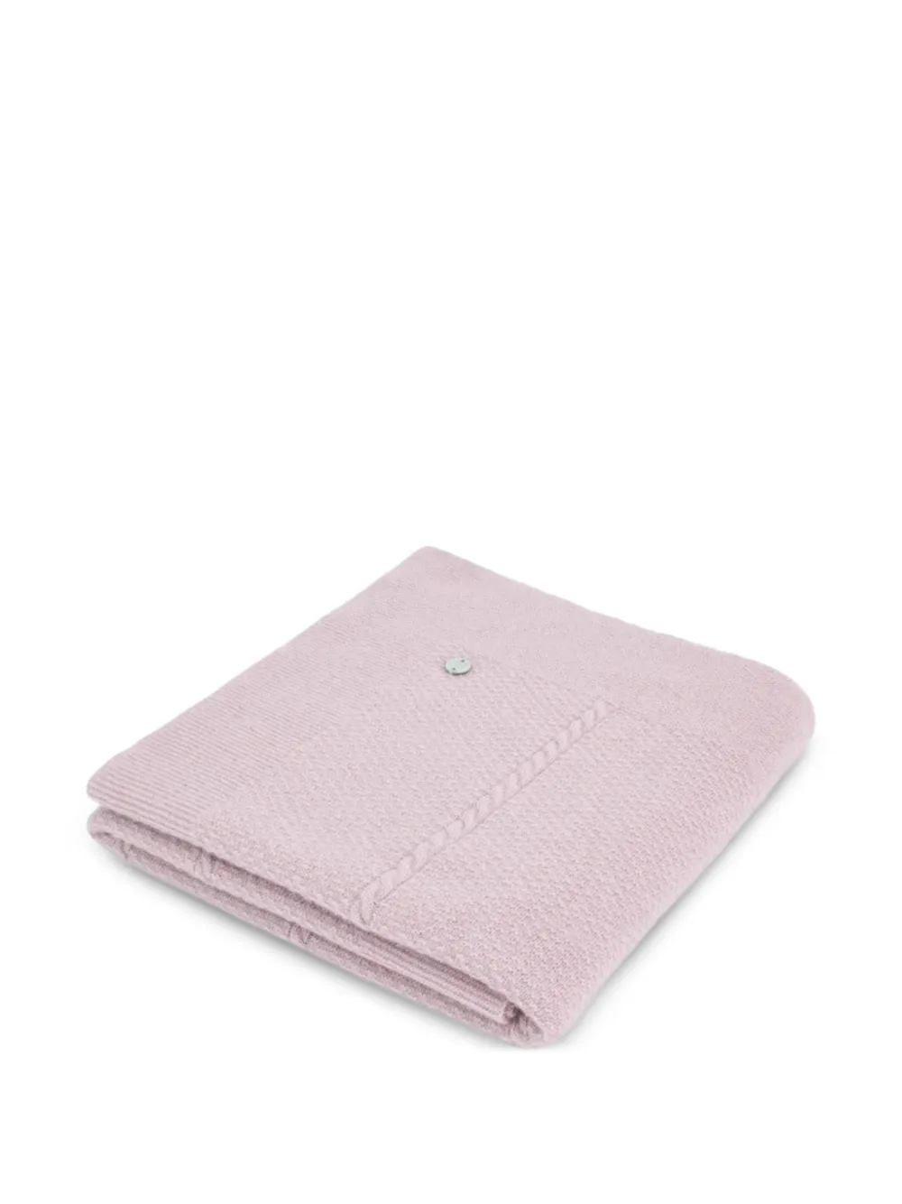 Paz Rodriguez Coperta con placca logo - Rosa
