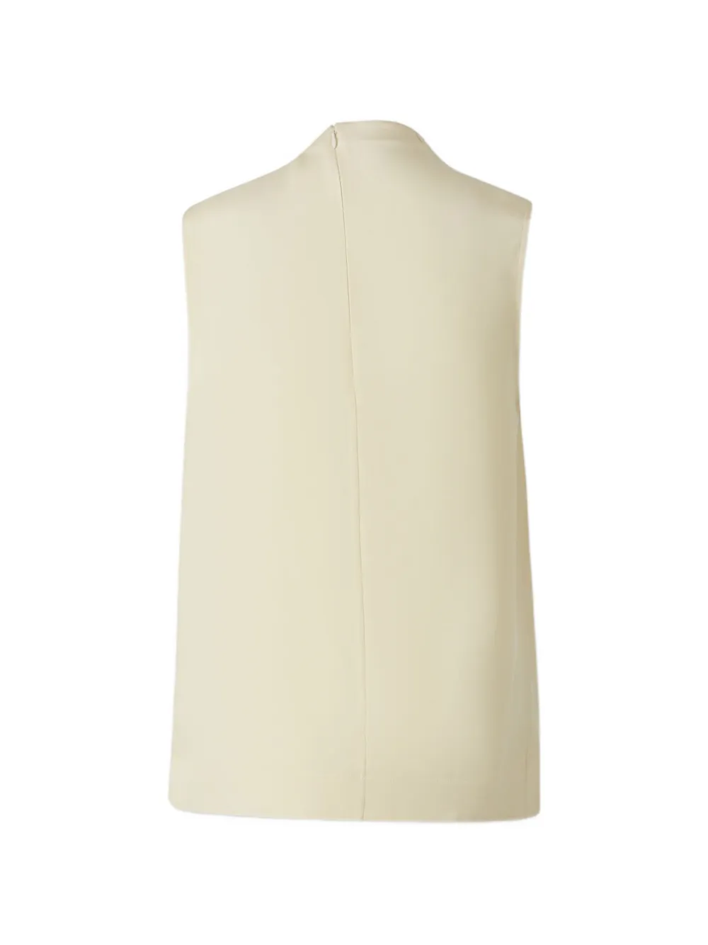 Altuzarra Alden gedrapeerde blouse met franje Beige