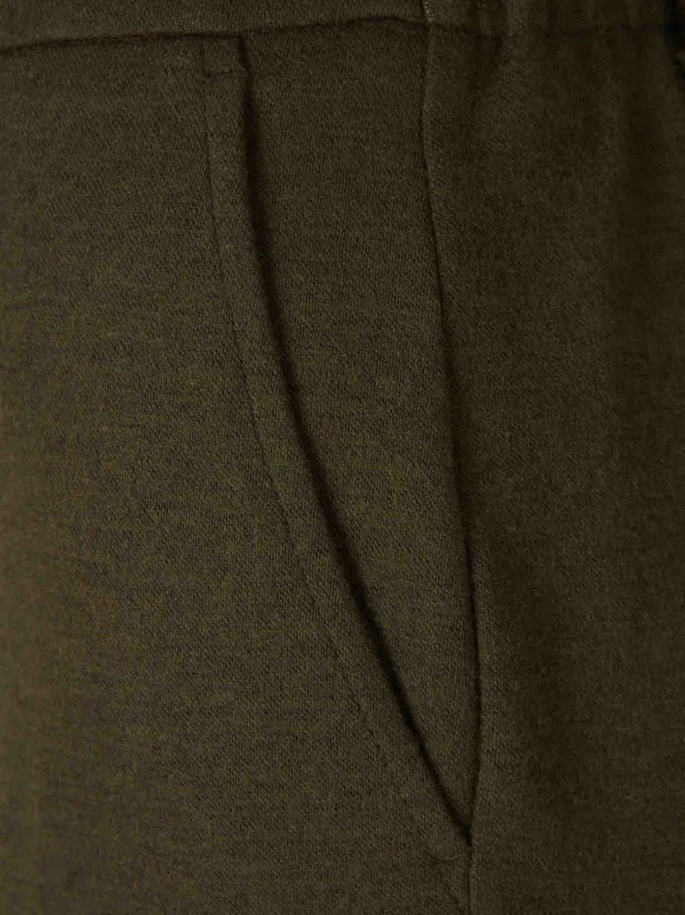 SIMKHAI Broek met elastische taille Groen
