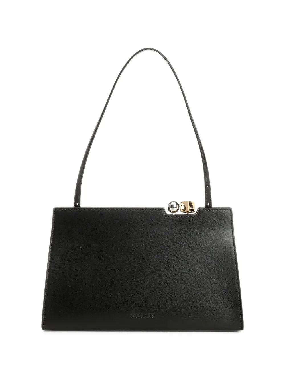 Jacquemus Le Salon leather shoulder bag - Nero