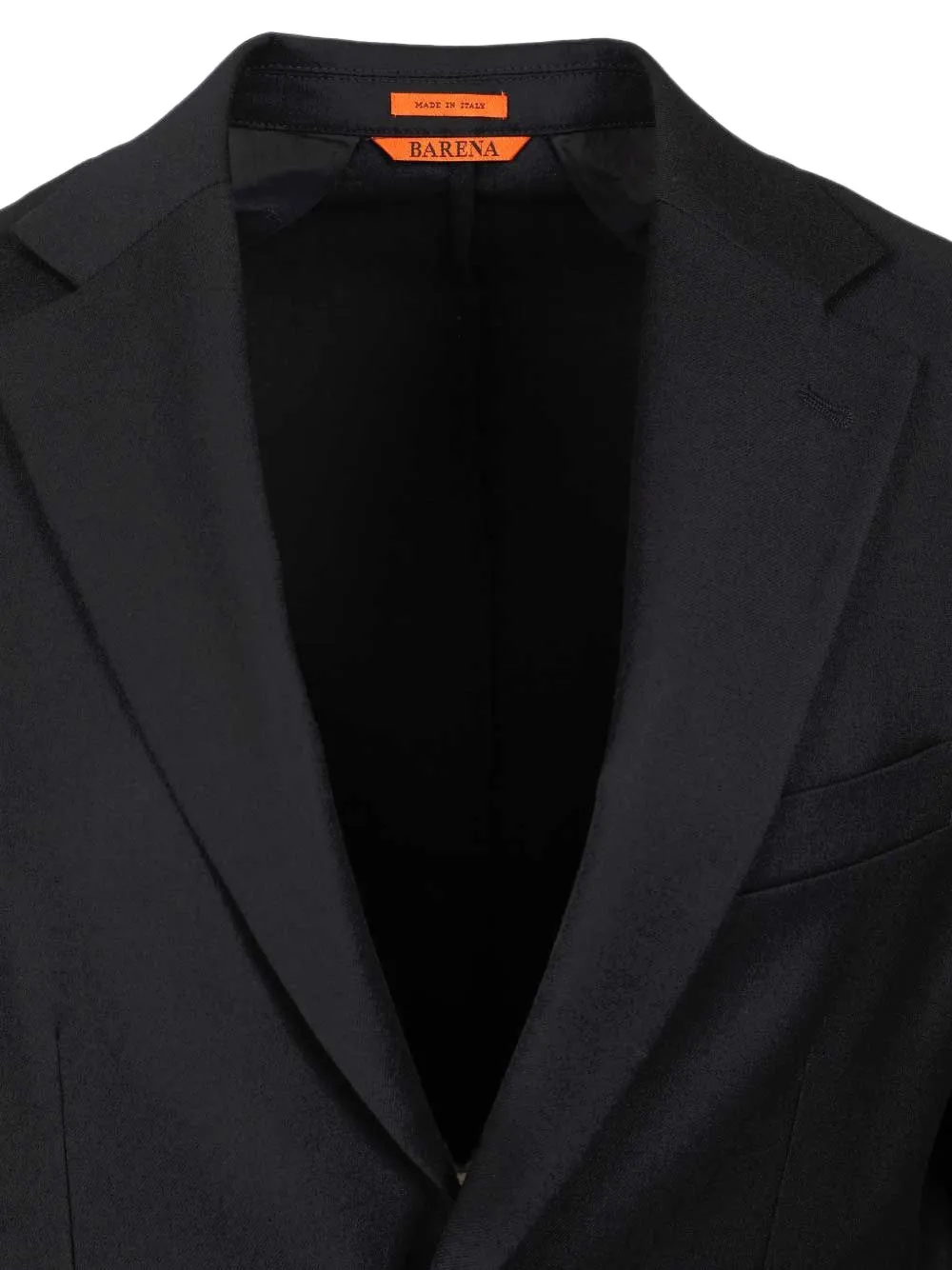 Barena Borgo Flan blazer met enkele rij knopen en gekerfde revers Blauw