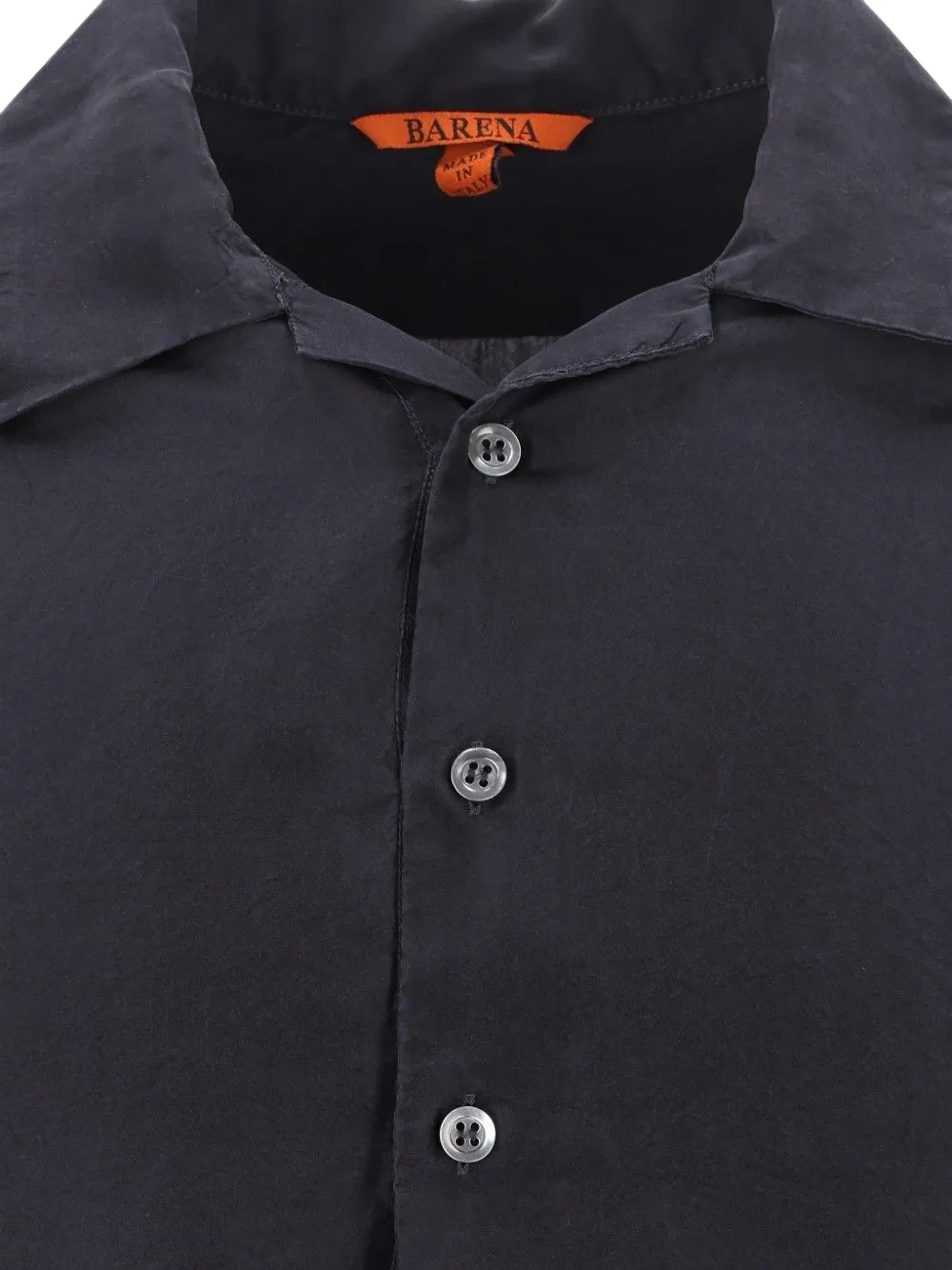 Barena Genga poloshirt met stenen wassing Blauw