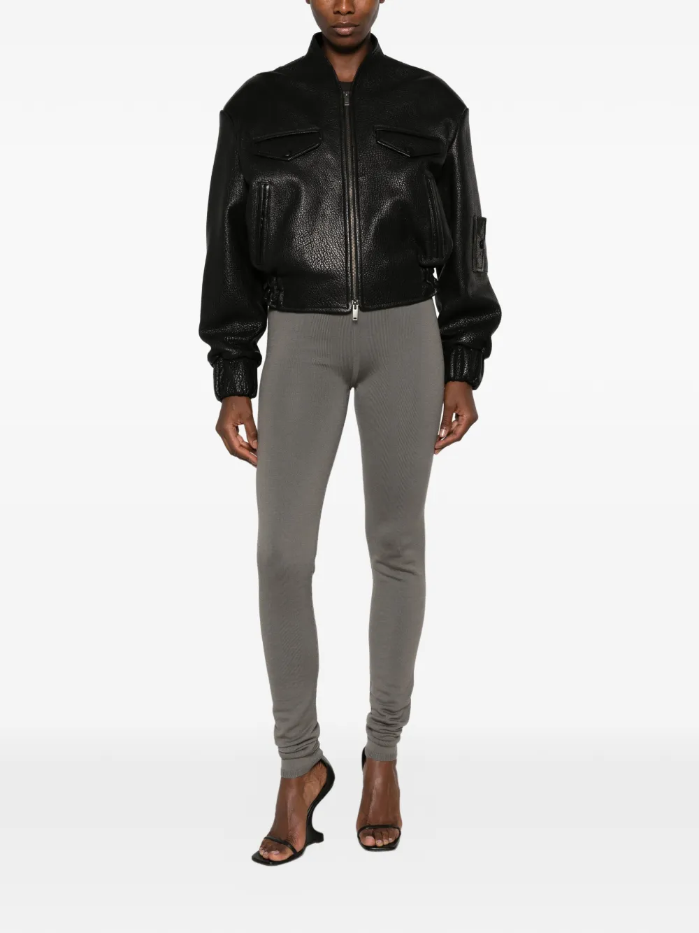 Rick Owens High-waist legging Grijs