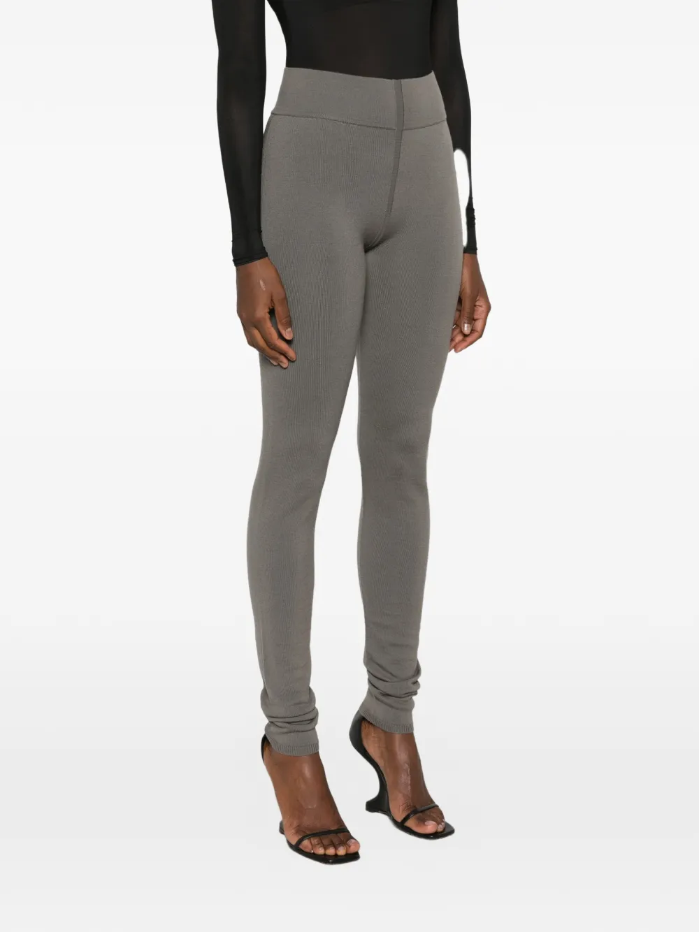Rick Owens High-waist legging Grijs
