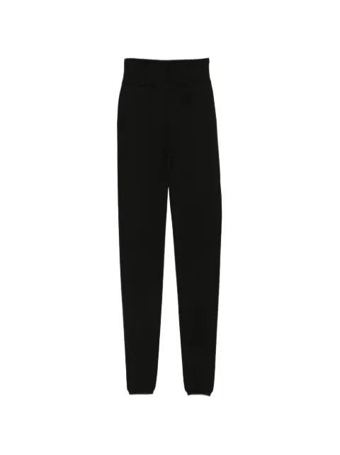 Rick Owens leggins tejidos de canalé