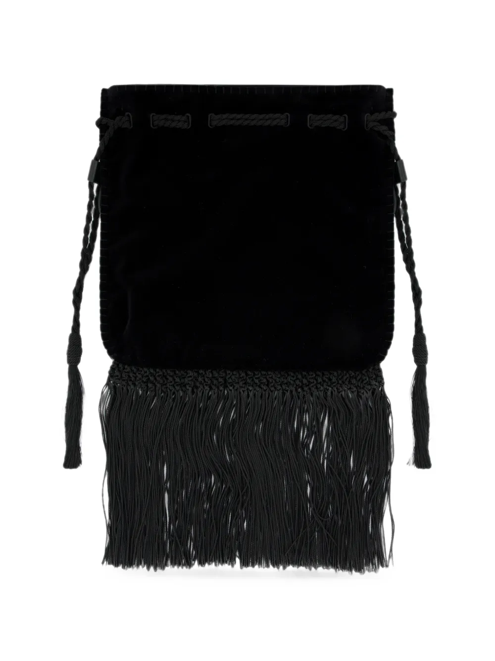 Valentino Garavani VLogo Signature bucket-tas verfraaid met pailletten Zwart