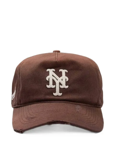Represent x '47 MLB New York Mets logo-embroidered distressed cap