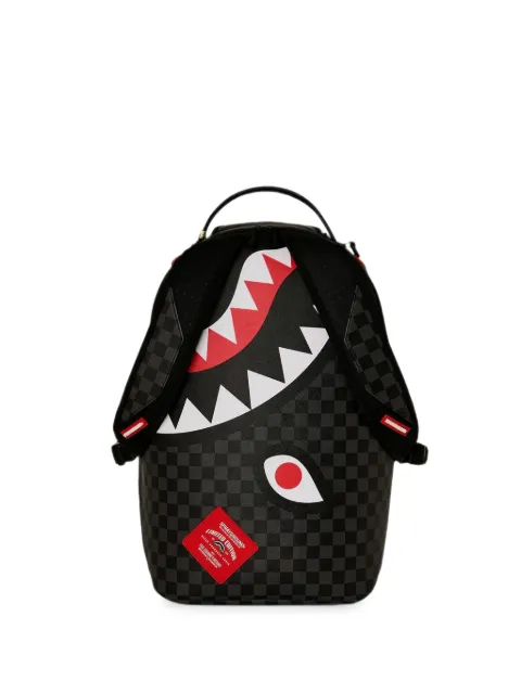 Sprayground checkerboard-print backpack