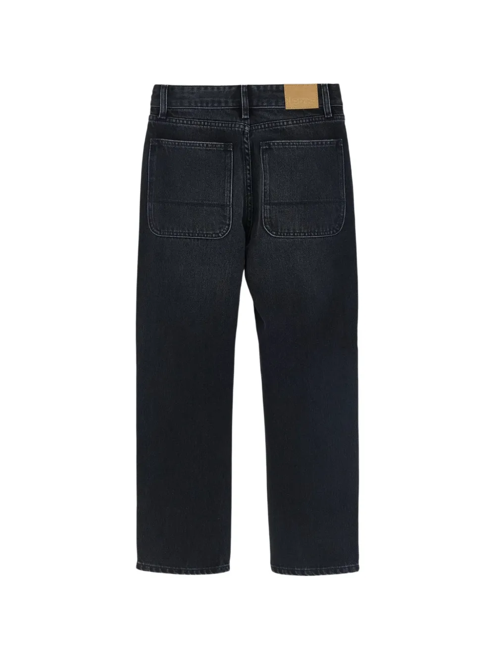 Bellerose Kids Phill jeans met logopatch Zwart