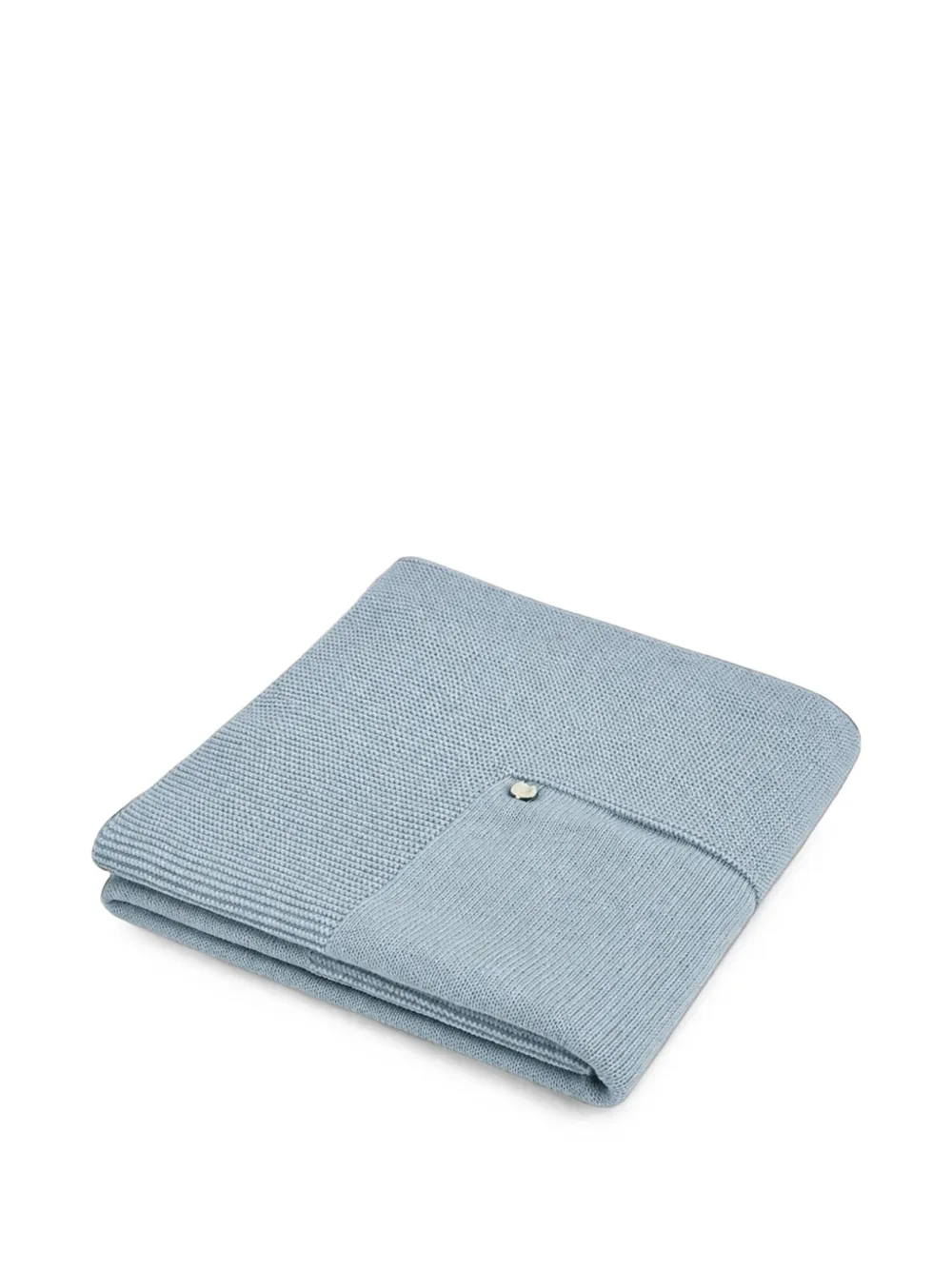 Paz Rodriguez Coperta Esencial in maglia - Blu