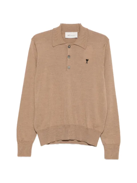 AMI Paris Ami de Coeur polo shirt